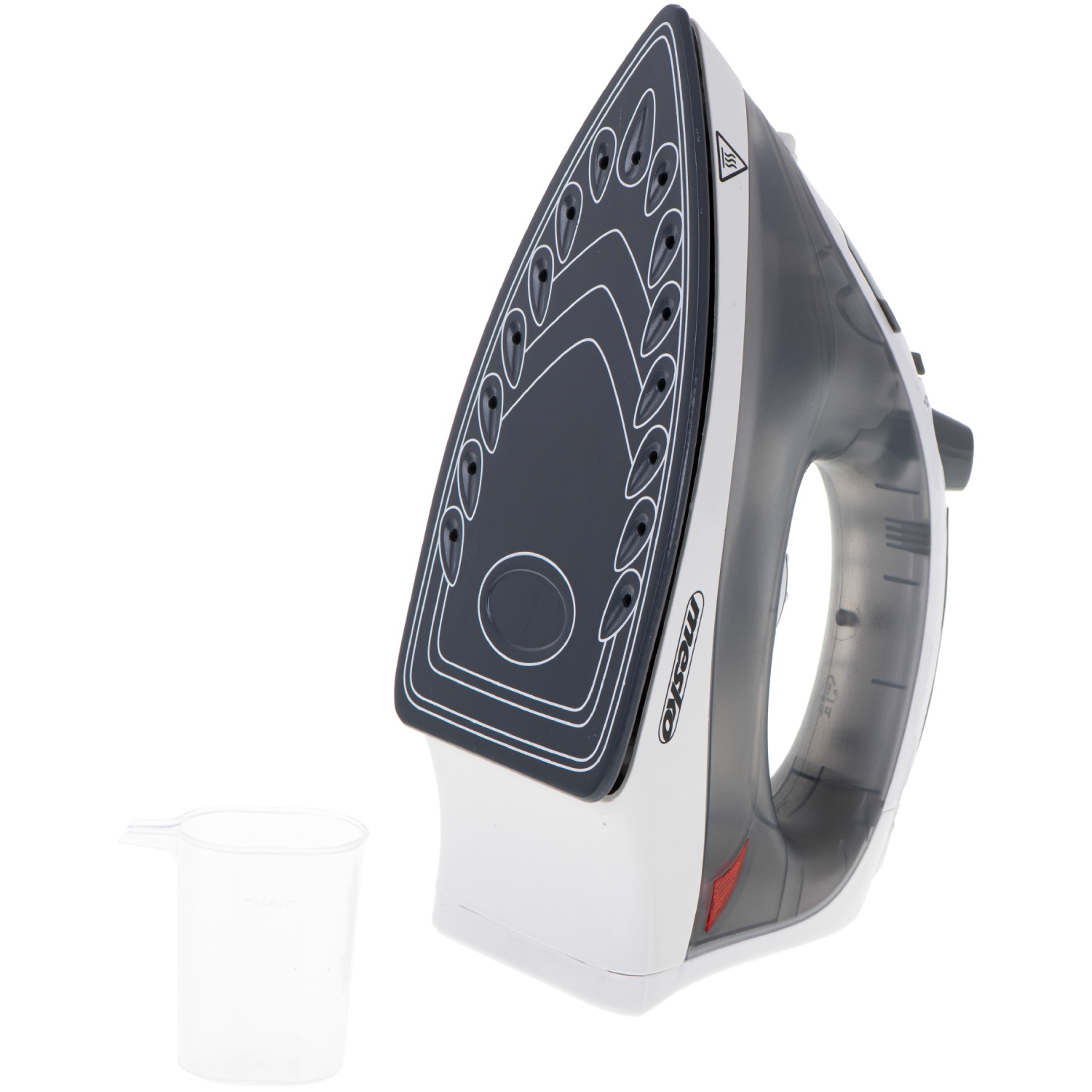 Праска Mesko MS 5037 grey 2800Вт/ 170 мл/ кераміка/ сухе прасування/ сіра (MS5037) на малюнкі №5