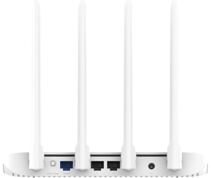 Маршрутизатор Xiaomi Mi Router AC1200, Gigabit, Wi-Fi, 2*Lan, 4ANT, 802.11ac, 867Мbit, 2.4/5.0ГГц (DVB4330GL#) на малюнкі №2