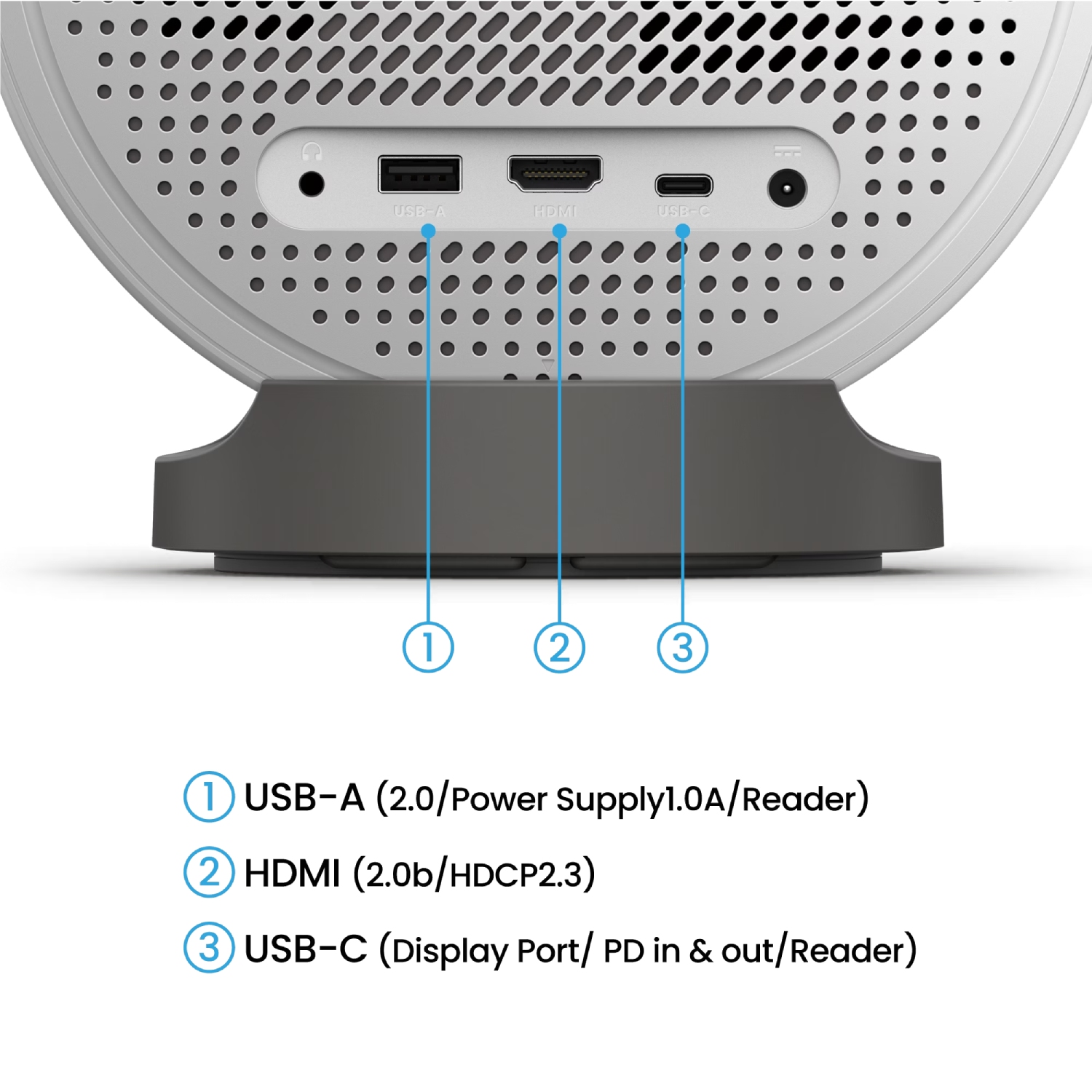 Проєктор BENQ GV50, лазерний,DLP,1080P,ANSI 500Lm,100000:1,Android11,HDMI,USB,Wi-Fi,BT5.0,16:9,білий (9H.JSR77.59E) на малюнкі №6