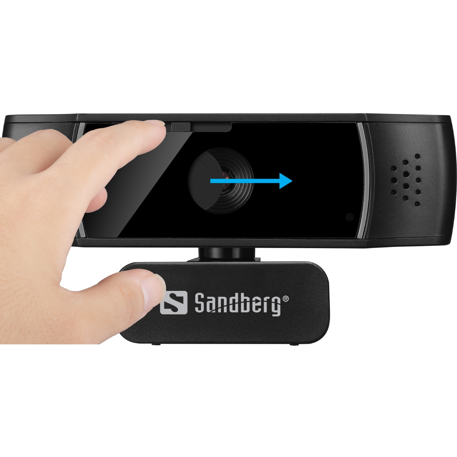 Веб-камера Sandberg Autofocus DualMic Full HD Stereo microphone (134-38) на малюнкі №5