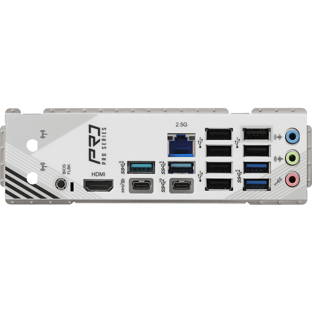 ASRock (AM5/B850, 4*DDR5, 2xPCIex16, HDMI/DP, 4xSATA,4xM.2, 2.5GLan, ATX) (B850 Pro RS) на малюнкі №4