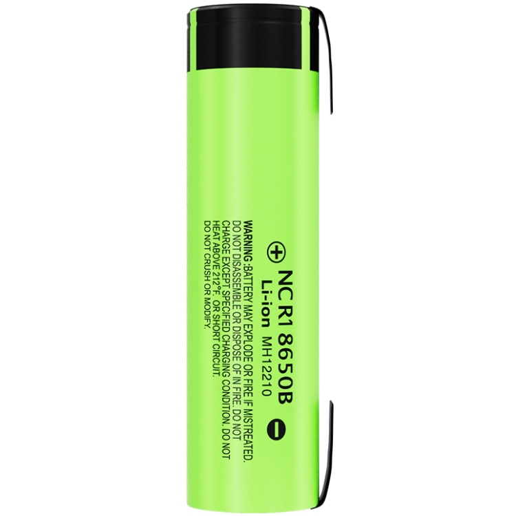 Акумулятор 18650 LiitoKala, 34B-N, 3400mAh, 3.7V li-ion battery, 1 pcs (34B-N) на малюнкі №1