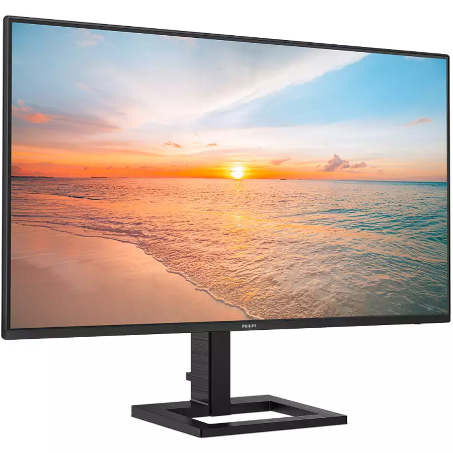 TFT 27 Philips 27E1N1600AE, QHD, IPS, 100hz, 1ms, HDMI, USB-C, USB hub, HAS, колонки (27E1N1600AE/00) Чорний на малюнкі №2