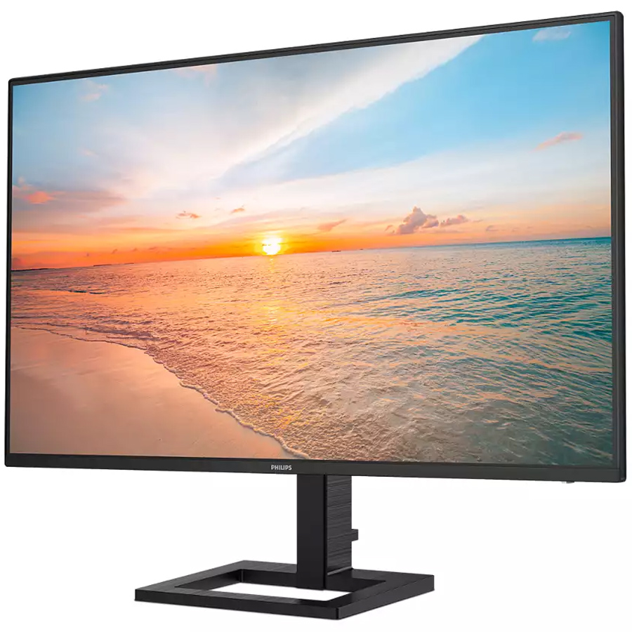 TFT 27 Philips 27E1N1600AE, QHD, IPS, 100hz, 1ms, HDMI, USB-C, USB hub, HAS, колонки (27E1N1600AE/00) Чорний на малюнкі №3