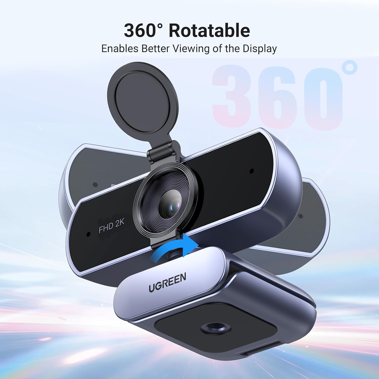 Веб-камера Ugreen CM717 2K webcam USB-A (25442) на малюнкі №6