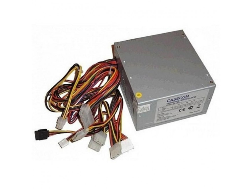 БЖ 450W Casecom, 120mm, 3хSATA, Bulk