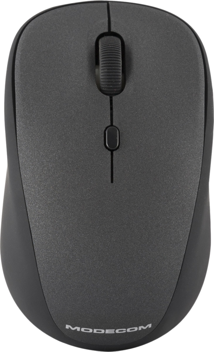 Мишка  Modecom MC-WM6, бездротова, 3кн., 1600dpi, нано ресівер, чорна