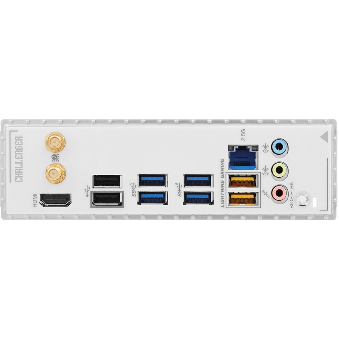 ASRock B850M CHALLENGER WIFI WHITE (AM5/B850, 4*DDR5, 2xPCIex16, HDMI, 4xSATA,2xM.2, 2.5GLan, mATX) (B850M CHALLENGER WIFI WHI) на малюнкі №4