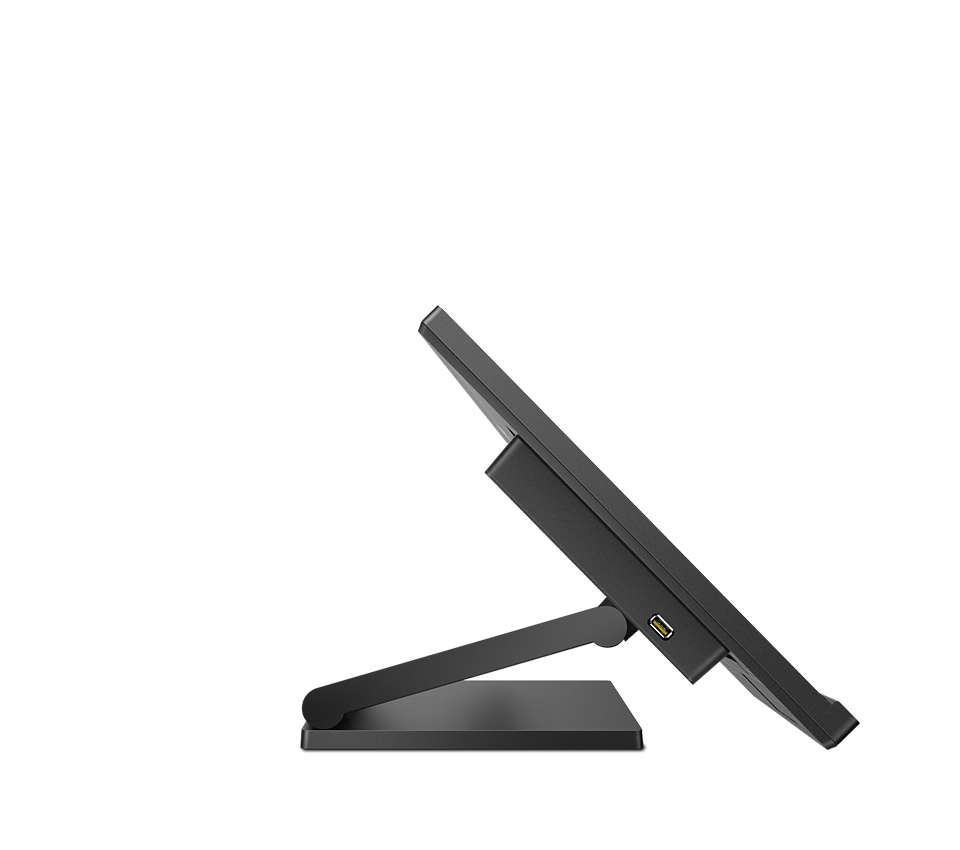 TFT 21.5 Philips 222B1TC, сенсорний (10 дотиків), IPS, VGA, HDMI, DP, USB-Hub, HAS, колонки, чорн (222B1TC/00) Чорний на малюнкі №8
