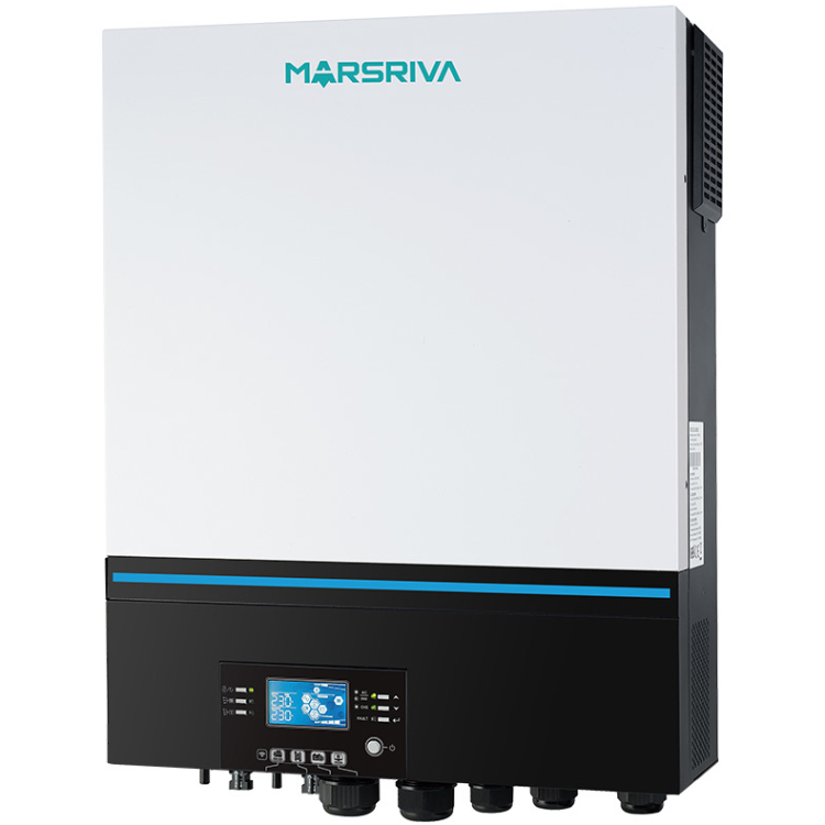 Інвертор Marsriva OFF-G 8.0 kW 230V RS232/RS485 CE PF1 VOL VM I 8KW TWIN-48V, include wifi (MR-SPF8000M TWIN-Ver.1) на малюнкі №2