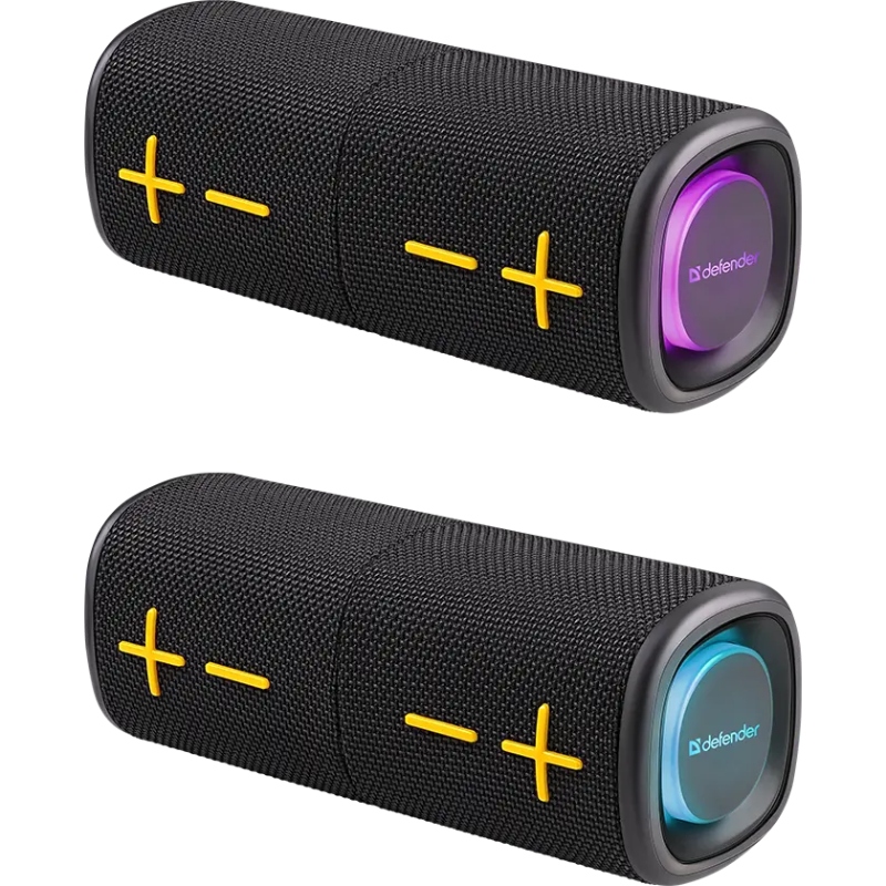 Акустична система 1.0 Defender Union 20Вт BT/USB/TF/AUX/2-in-1/RGB чорна (65139) на малюнкі №11