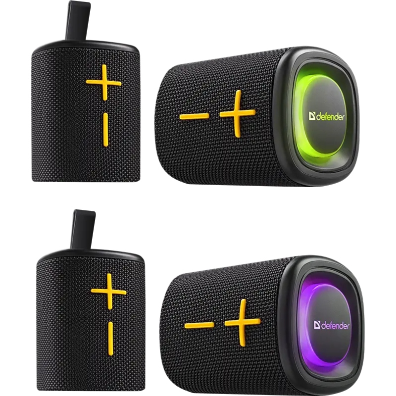 Акустична система 1.0 Defender Union 20Вт BT/USB/TF/AUX/2-in-1/RGB чорна (65139) на малюнкі №12
