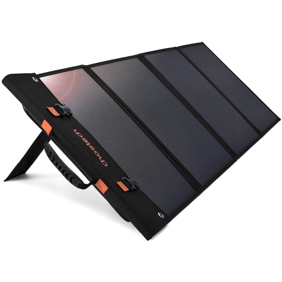 Сонячна панель Choetech 120W DC120W,1*USB QC3.0 18W,1*USB-C PD3.0 60W 177x53см (SC008-V2-BK#) на малюнкі №1