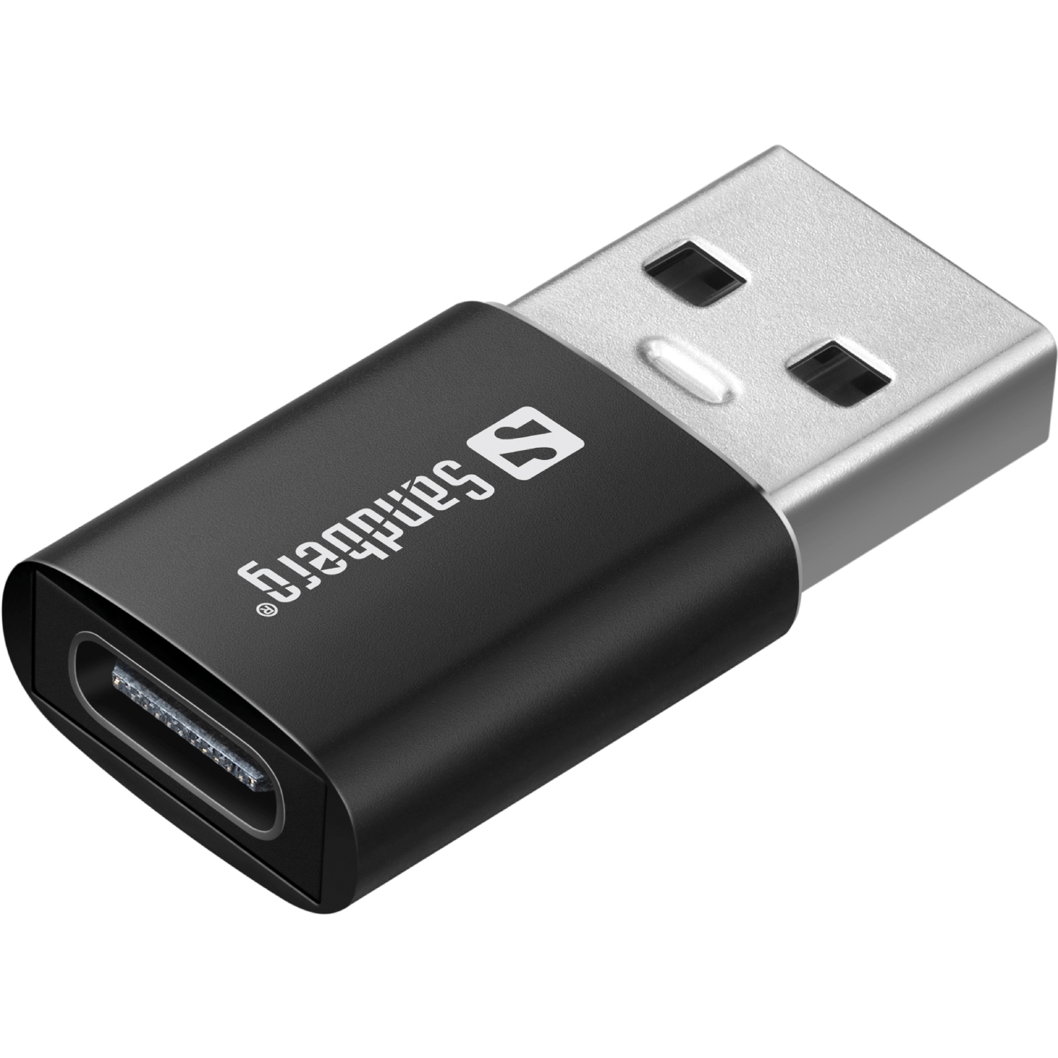 Мікрофон петличний Sandberg Streamer USB Clip USB-A/USB-C, провідний, кабель 3м (126-40) Чорний на малюнкі №3