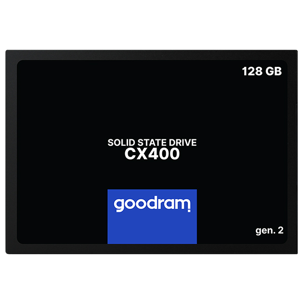 SSD 128Gb GoodRAM CX400 2.5 SATA 6 Gb/sec 3D NAND Flash, Retail (SSDPR-CX400-128-G2) на малюнкі №1