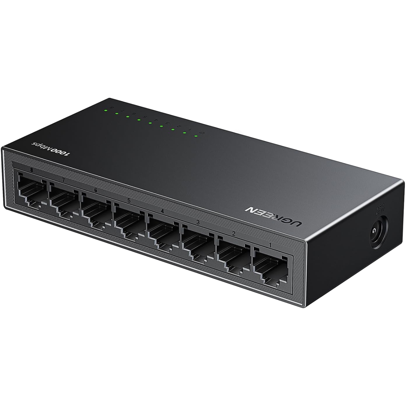 Комутатор Ugreen, 8-Port Gigabit Ethernet Switch (35499EU) на малюнкі №1