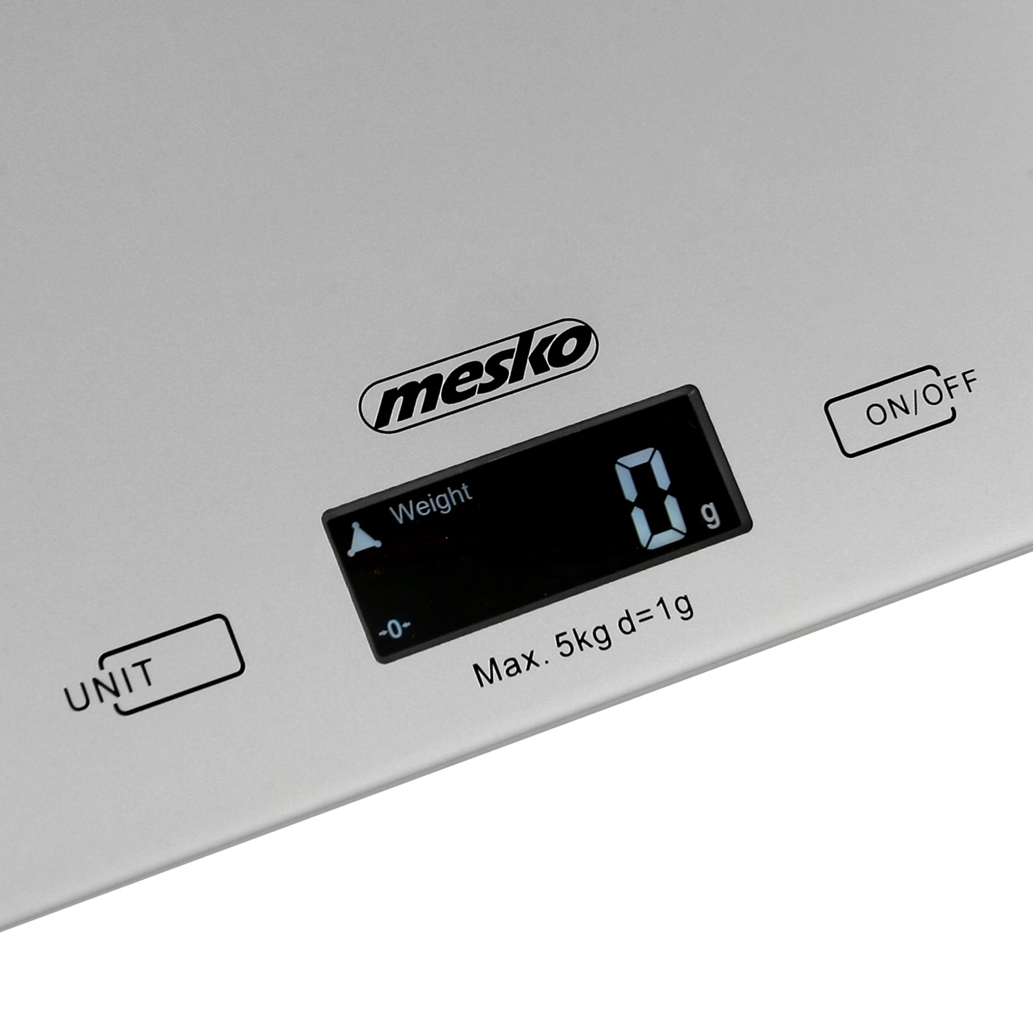 Ваги кухонні Mesko MS 3145 електронні/ 5кг/ г; мл, унція/ 2x 1,5В(AAA)/ автовимкнення (MS3145) Сірий на малюнкі №2