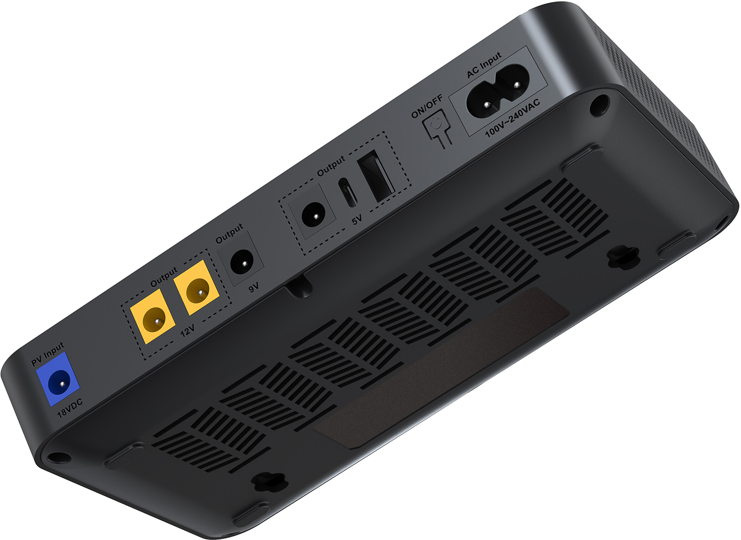 ДБЖ Marsriva DC Router UPS KP1EC 240VAC,4хDC+USB OUT, 2x5V/9V/2x12V 18W 8000mAh (30Wh) Li-ion (KP1ECV2_MARSRIVA) на малюнкі №4