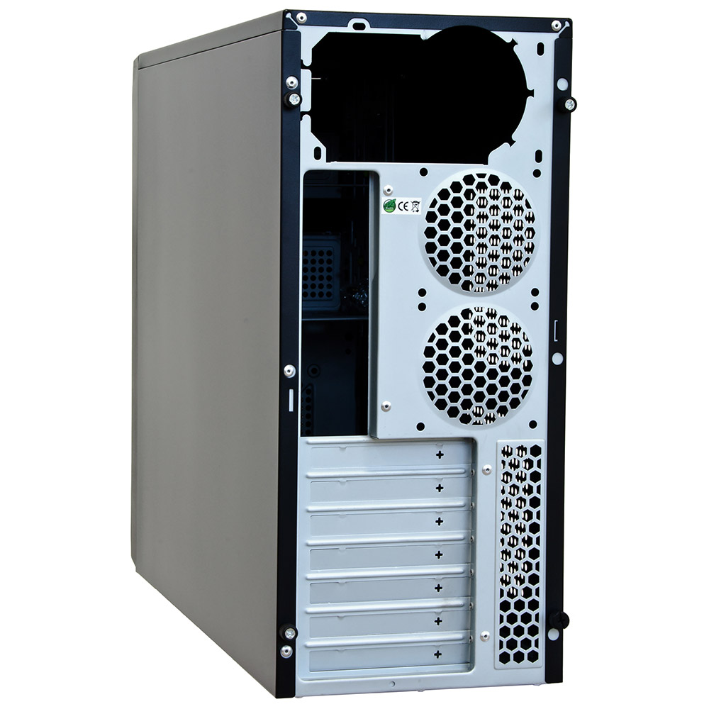 Корпус Chieftec LIBRA ATX, без БЖ, Black (LG-01B-OP) Чорний на малюнкі №3