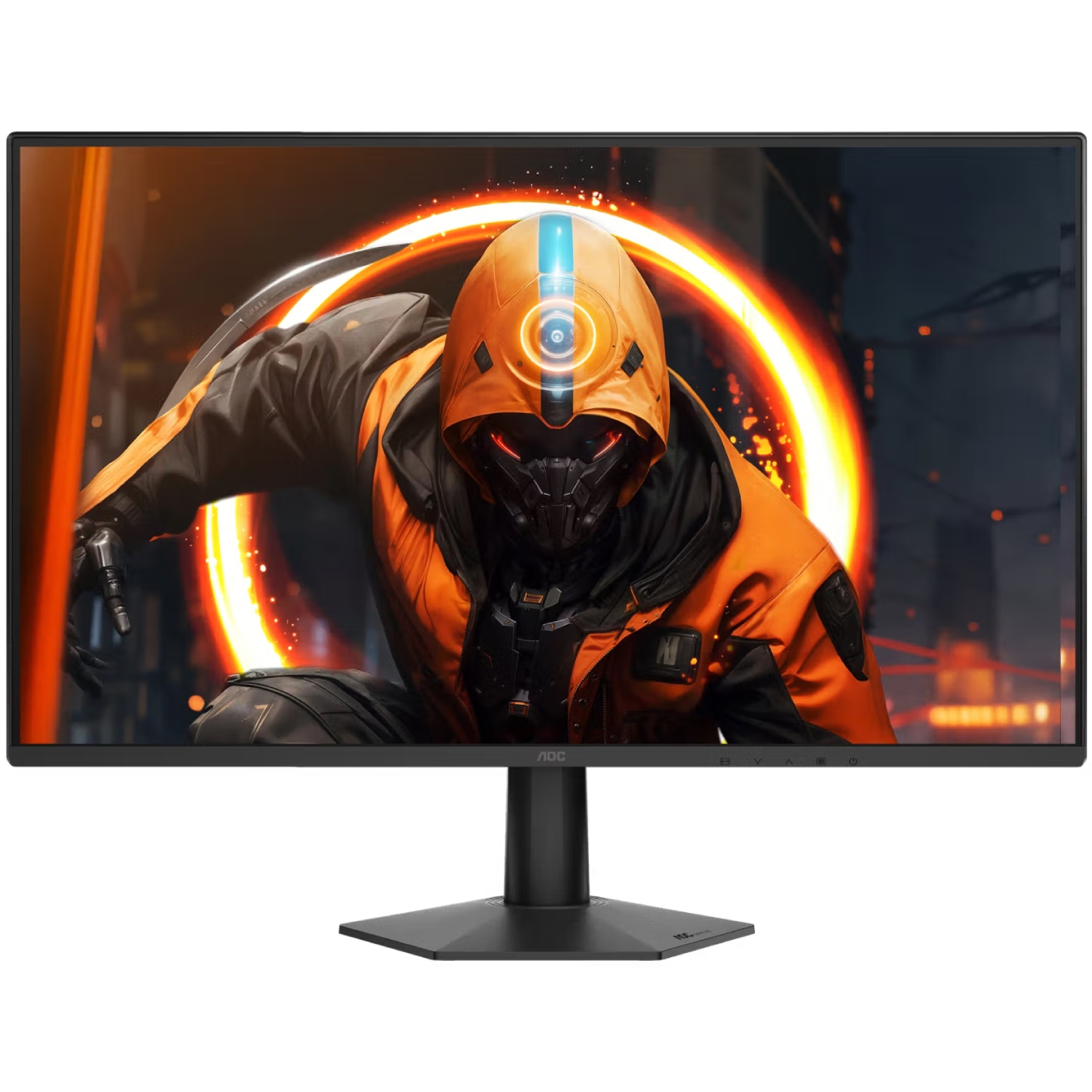 TFT 27 AOC 27G50F, IPS, 180Гц, HDMI, DP (27G50F) Чорний на малюнкі №1