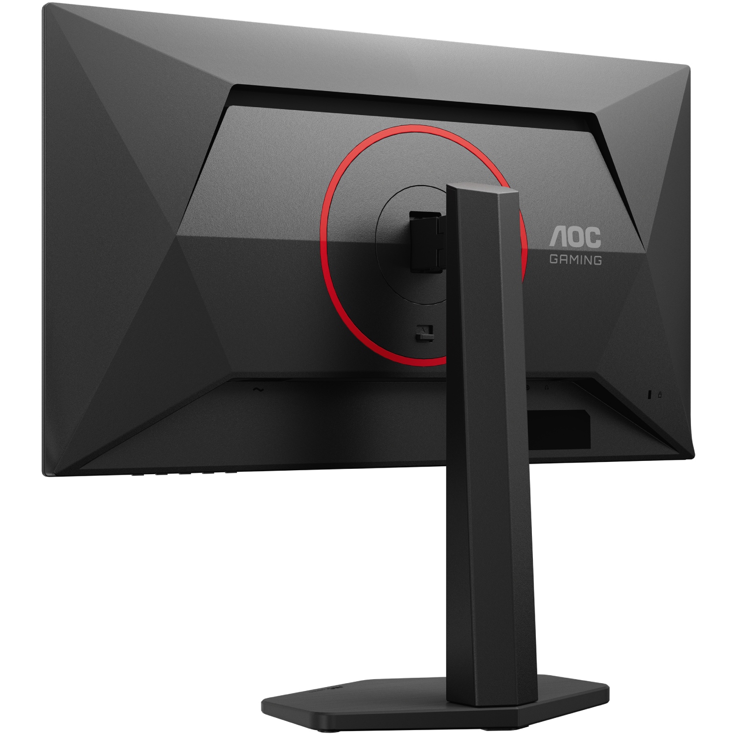 TFT 24.5 AOC Q25G4SR, Fast IPS, 300 Гц, 2xHDMI, DP, HAS, Pivot, колонки, чорно-червоний (Q25G4SR) чорний з червоним на малюнкі №5