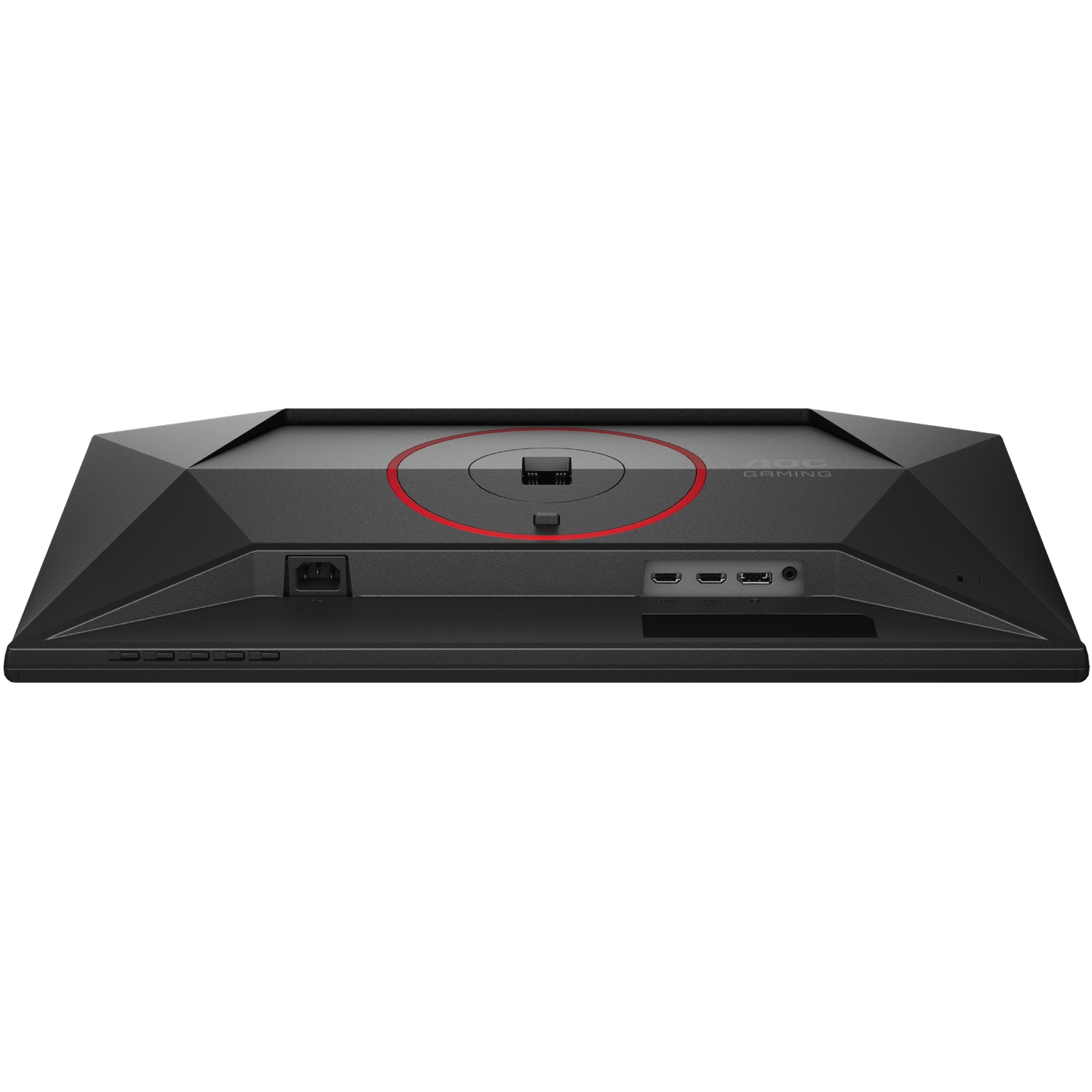 TFT 24.5 AOC Q25G4SR, Fast IPS, 300 Гц, 2xHDMI, DP, HAS, Pivot, колонки, чорно-червоний (Q25G4SR) чорний з червоним на малюнкі №10
